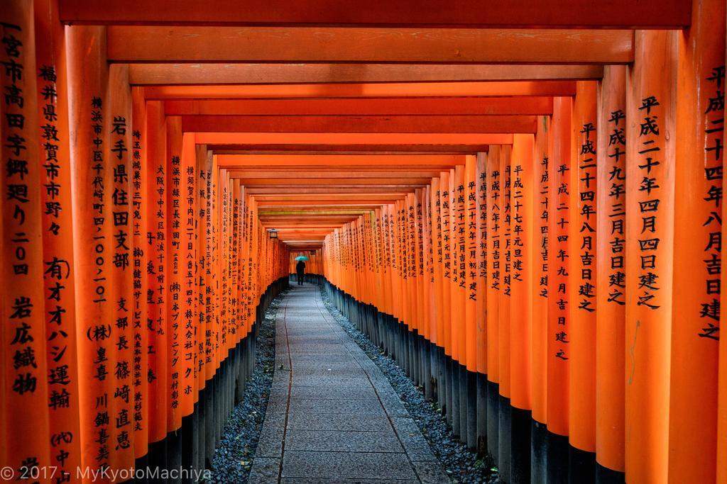 Kyoto Gojo Samurai Machiya Bagian luar foto